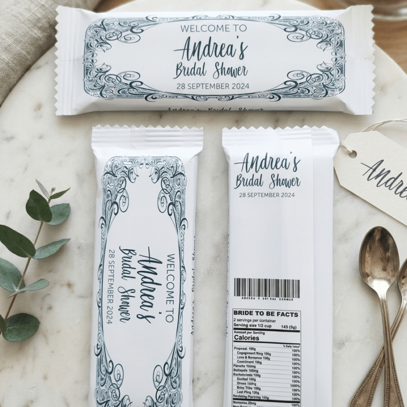 Custom Chocolate wrappers